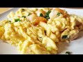滑蛋虾仁- Scrambled eggs with fried shrimps