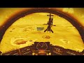 No Man's Sky: Freighter coming out of the 