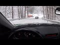 RX8 GoPro POV: Drifting up a Snowy Mountain