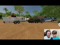 Saving Village from Bad Guys and Dangerous Animals | Farming Simulator 22