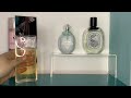 What I Wore Last Week inc Calvin Klein Truth Diptych Eau Moheli Duelle EDP Dior Pure Poison Elixir