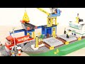 LEGO City Harbor 4645  Speed Build & Review