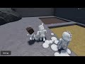 TRAPPED in QUICKSAND With TV WOMAN in Roblox!