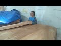 Persiapan loading veneer faceback plywood secara manual