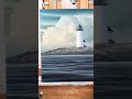 ASMR Oil painting of a Lighthouse in a Storm
