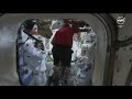ISS spacewalk called off with astronauts already in spacesuits