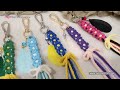 DIY Tutorial l How To Make Macrame Daisy Flower Keychain? l Easy Step by Step / Paso a paso