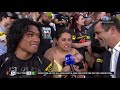 NRL superstar's shock proposal after Grand Final win | Wide World of Sports