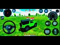 Dollar song sidhu musewala Indian real model Mahindra Scorpio (Green) offroad Village driving video