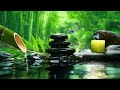 Bamboo Water Sounds, Relaxing Music, Relieve Stress, Anxiety, Mediation, Heals the Mind, Deep Sleep