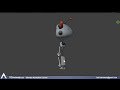 Animating a walk cycle in Blender