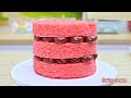 Amazing Miniature Rainbow KITKAT Chocolate Cake 🌈 Amazing KITKAT Cake Decorating | Cakes King