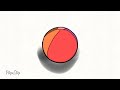test animation of rotating ball || flipaclip