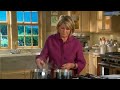 How to Make Martha Stewart's Summer Corn Chowder | Martha's Cooking School | Martha Stewart