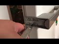 Miele fridge lose handle - how to fix