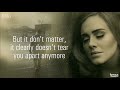 Adele-Hello(Lyrics)