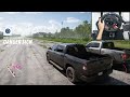 Toyota Tundra TRD Pro & Ford F150 RAPTOR - Forza Horizon 5 | Logitech g29 gameplay