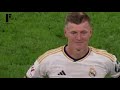 Toni Kroos Saying Goodbye To Real Madrid Fans At Santiago Bernabeu!