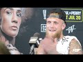 JAKE PAUL HUMILIATES REPORTER FOR MIKE TYSON QUESTION FOLLOWING MIKE PERRY WIN (PRESS CONFERENCE)