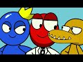 PINK & BLUE But Has New BABY?! // New Rainbow Friends 3 Animation // Rainbow Happy TDC