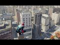 Spider-Man PS4 2018 Free Roam Web Swinging(Velocity Suit)