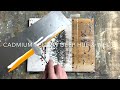 Scraping Technique: ART Tutorial for Abstract and Minimalist Acrylic Painting on Canvas