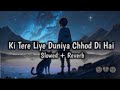 Tere Liye Duniya Chhud Di Hai (Slowed + Reverb) #lofi #247lofihiphopradio #animelofihiphop #viral