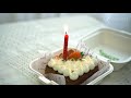 How to make carrot cake lunchbox :: Korean dessert cafe