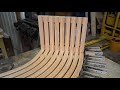 Curved bench
