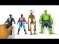 Merakit Mainan Hulk Smash vs Miles Morales vs Siren Head vs Venom Avengers Superhero Toys