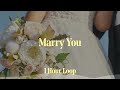 [1시간 / 반복재생] Bruno Mars - Marry You | 1 Hour Loop