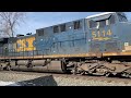 3 MONTHS OF TRAINS! - Trains of the CSX Rochester Subdivision January, February, March 2022