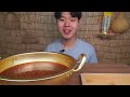 시원한 열무국수 왕큰 왕만두!! 시원~새콤 속이 뻥~뚫리네요! 국수먹방YEOLMU NOODLES BIG BUMPLING KIMCHI KOREAN FOOD ASMR MUKBANG.