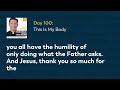 Day 100: This Is My Body — The Bible in a Year (with Fr. Mike Schmitz)
