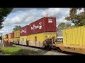 1.5 Hours of Trains - Railfanning Fairport, NY October-November 2023