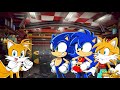 Sonic and Sonica Play Sonic World (FT Tails and Tailsko) - Female Sonic !