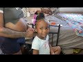 Natural Conrows on 4 YEAR OLD/ Toddler Protective Styles on 3c/4c Textured Hair