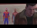 The Spider-Men Vs Sandman Into The Spider Verse Style - Marvel's Spider-Man 2 (4K 60fps)
