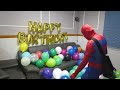 Spider Man Popping Balloons & Trick Shots Compilation! (Full Episode)