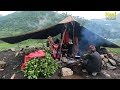 Naturally Peaceful And Beautiful Mountain Shepherd Life in Rainy Season | Real Life Nepal |