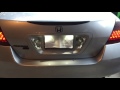 How to Install LED Reverse and License Plate Lights