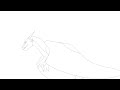 Oc dragon flying skywing test animation