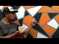 How to Paint Geometric Wall