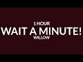 Willow - Wait A Minute! (Tiktok Remix)[1 Hour] | i think I left my conscience on your front doorstep