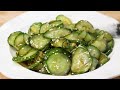 It's so simple and delicious that I make it 3 times a week! A simple cucumber recipe