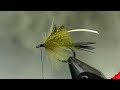 Green Drake SOFT HACKLE | Are you swinging your drakes? | Fly Tying Tutorial