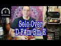 Backing Track: D F#m Bm E. Jam along on Guitar. 4-6-2-5 chord progression in the Key of A.