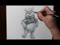 How to Draw Winnie The Pooh | Unbelieveable Scribble Art Style
