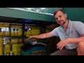 CUSTOM AQUARIUM INSTALLATION | Fill up & adding fish