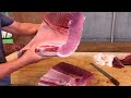 Fastest and Fluency 3 Minutes Bluefin Tuna Cutting Skills